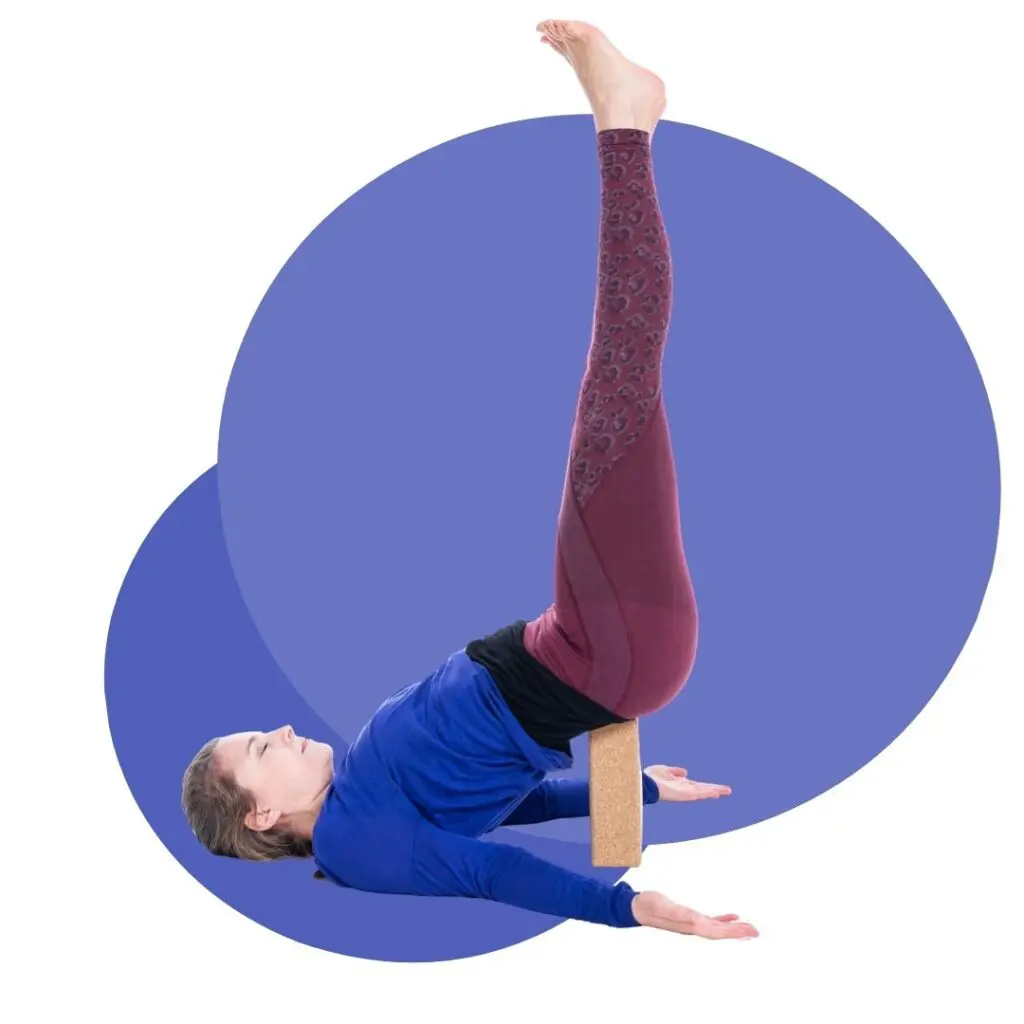 Susanne Mors, Yoga Sequenz, Asana und Mudra, Viparita Karani Mudra 