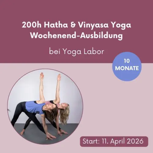 200 Stunden Hatha und Vinyasa Yoga Ausbildung Yogalabor