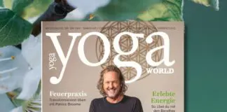cover yogaworld journal 02/2026 Patrick broome