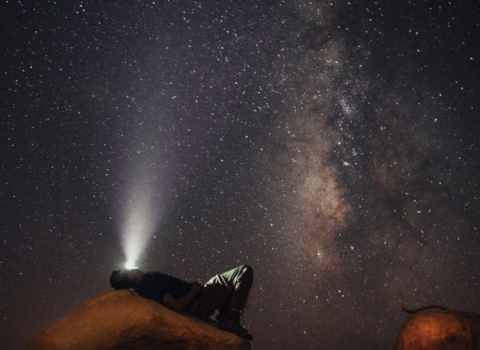 Universum Astrologie Milchstraße