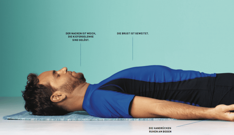 Savasana Ausrichtung Endentspannung Yoga