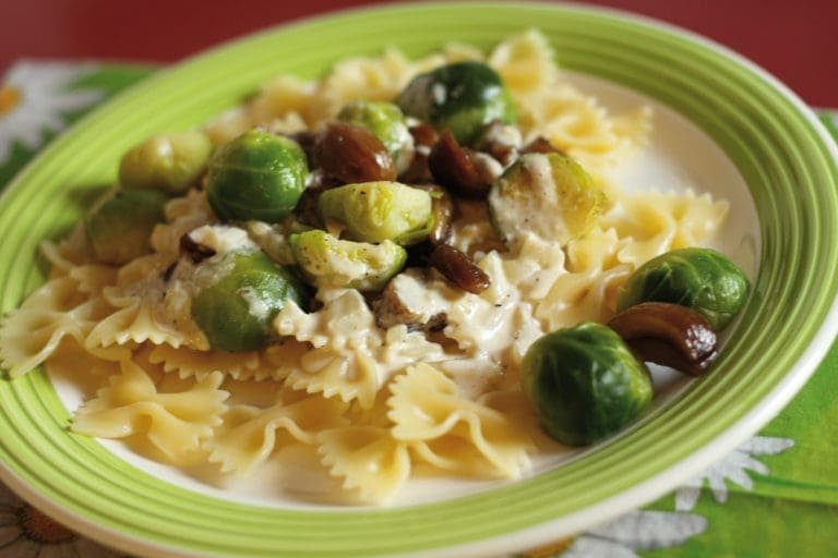 Rezept-Tipp: Rosenkohl Kastanien Pasta