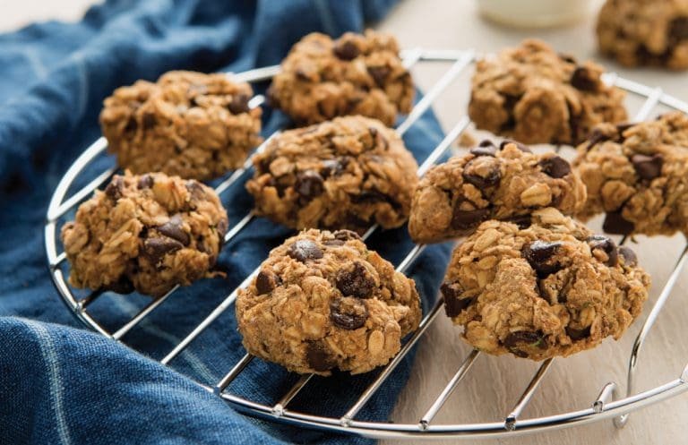 Vegane Cookies mit Banane und Zucchini