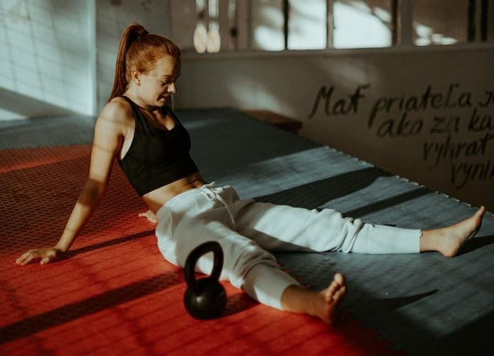 Workout Frau Querer Bauchmuskel