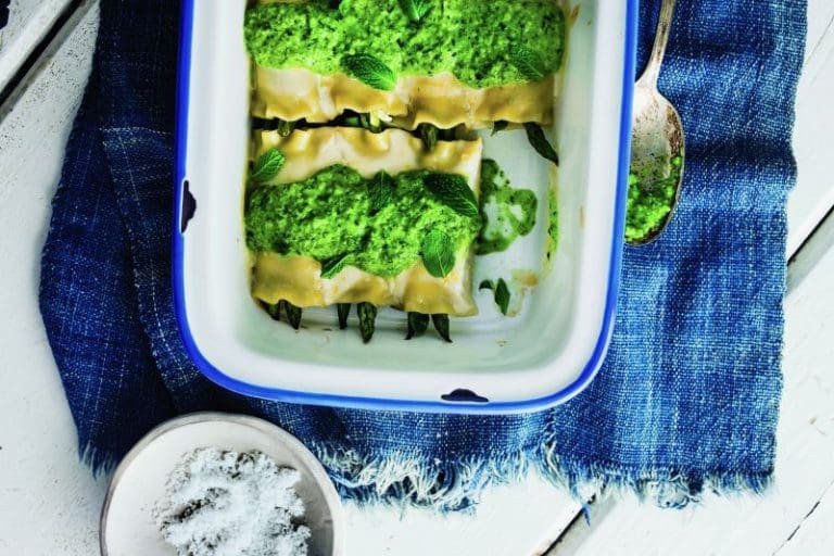 Lasagne mit Spargel
