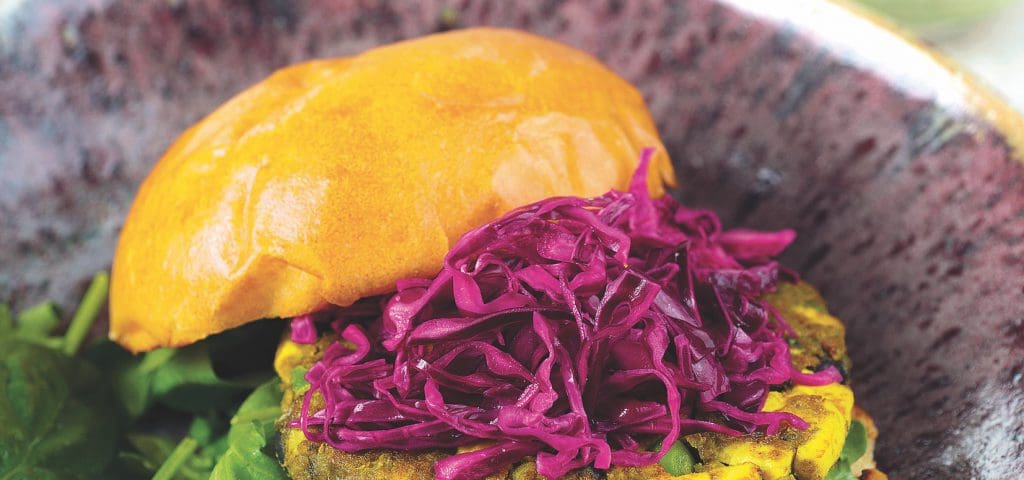 Linsen Burger vergetarisch