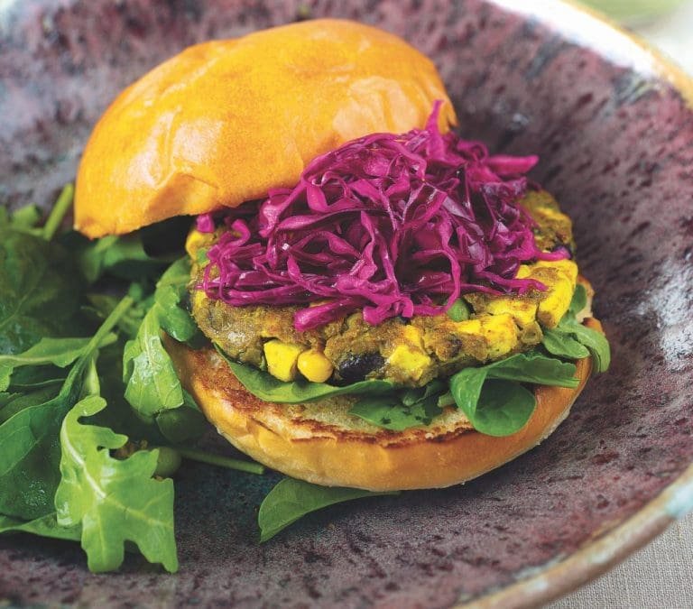 Linsen Burger vergetarisch