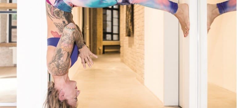 Handstand ohne Hände