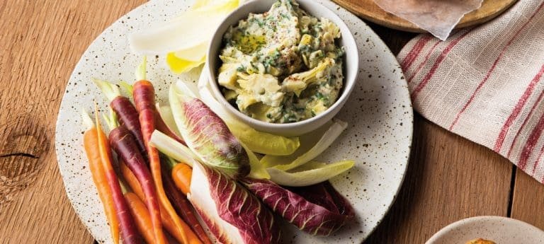 Artischocken-Bohnen-Hummus
