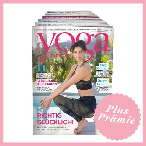 Yoga Journal 2 Jahres Abonnement (6 Ausgaben/Jahr) + Prämie