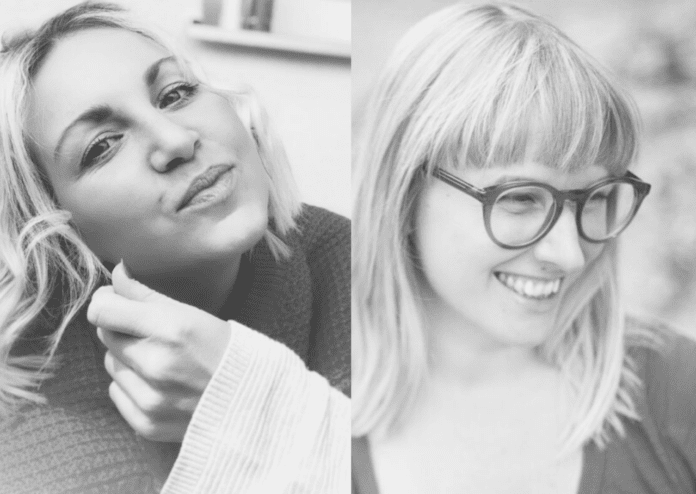 Verena Simmann und Laura Biemann