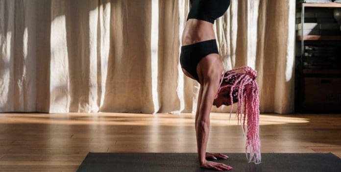Handstand lernen Yoga