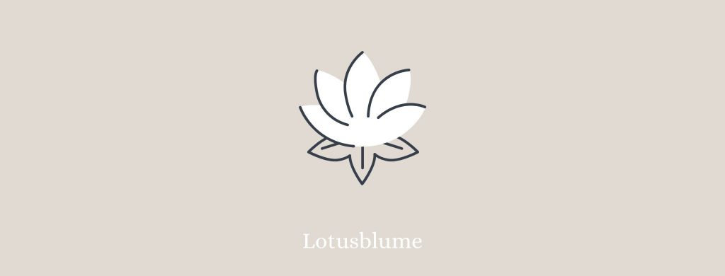 Yoga Symbole Lotusblume