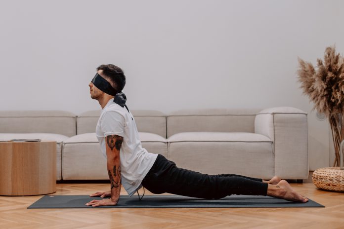 Marcel Clementi Blindfold Yoga