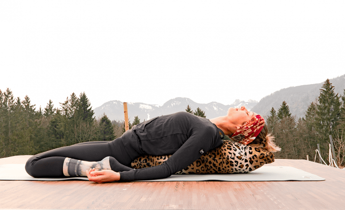 ! Aufblasbares Yogakissen BOLST´air von tronature