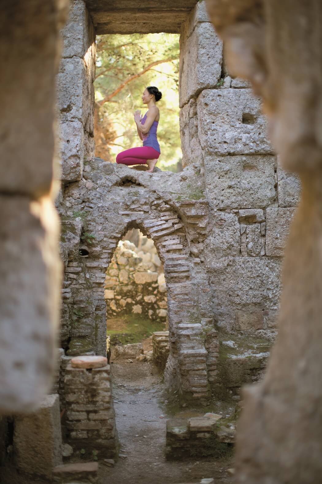 yoga klettern toe squat
