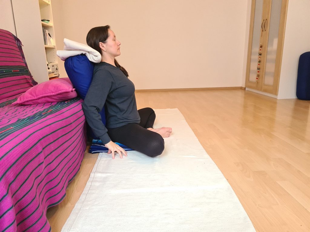Yoga bei Long Covid Baddha Konasana 