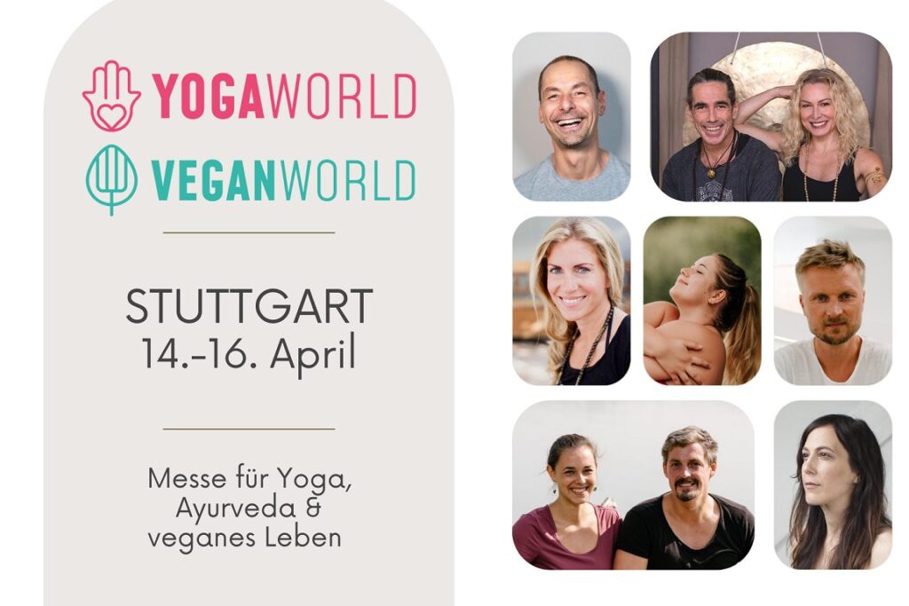 YogaWorld VeganWorld Messe