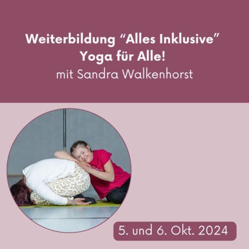Weiterbildung Yoga für Alle mit Sandra Walkenhorst