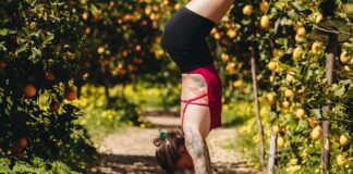 Jelena Lieberberg: Päckchen-Handstand