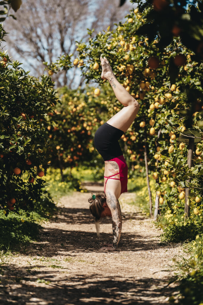 Jelena Lieberberg: Päckchenhandstand