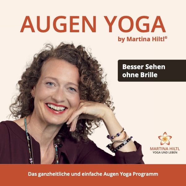 Cover Buch, Augen Yoga von Martina Hiltl