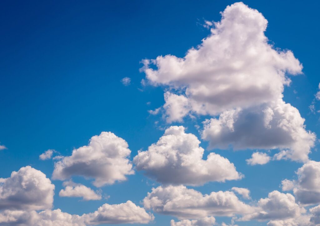 Nicht-Tun: Wolken gucken