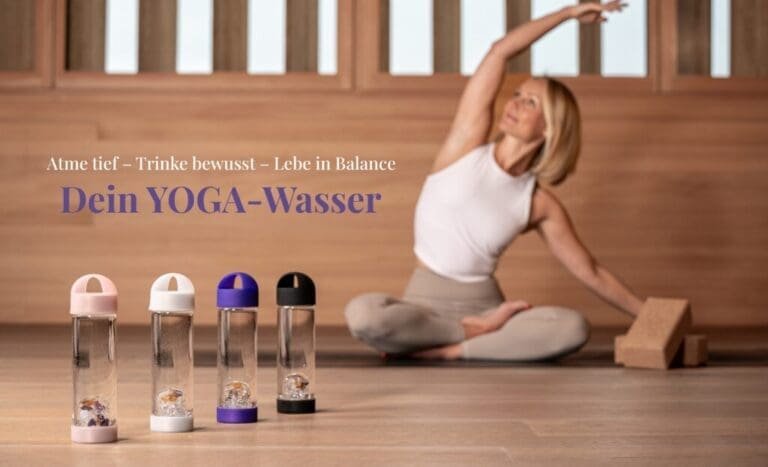 Adventskalender-Türchen 20: „ViA PRANA“ die YOGA-Wasserflasche von VitaJuwel