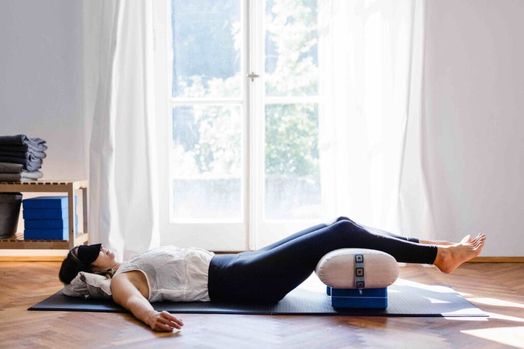Shavasana Stonehenge, Lizzie Lasater, Somatic Strength Training