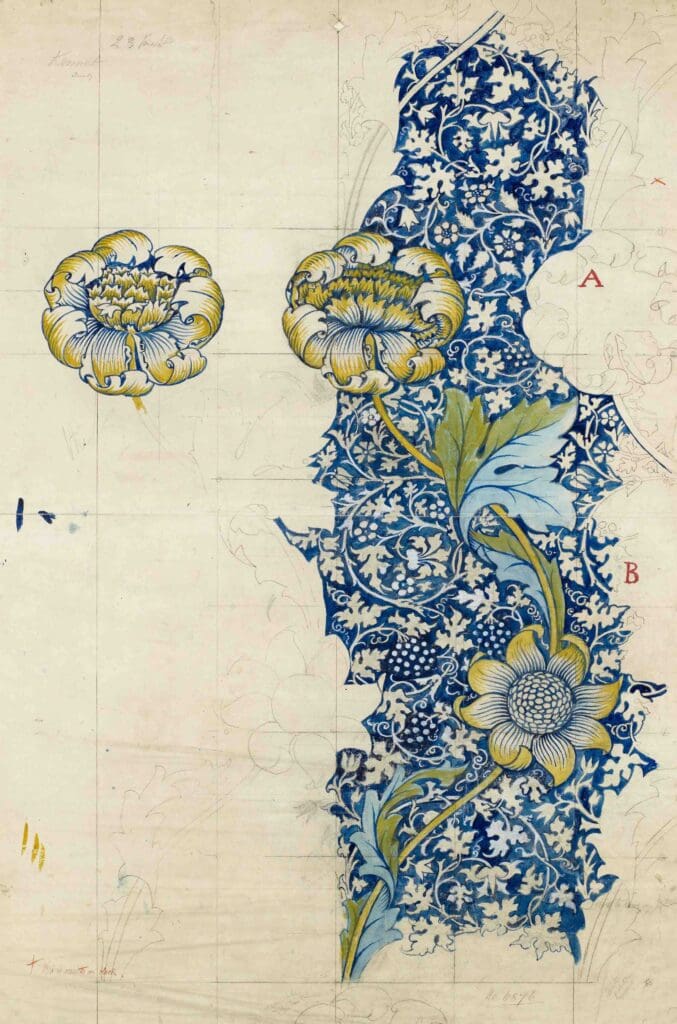 Illustration von Blumen, Birmingham Museums Trust Unsplash, Symbolbild für Neurodiversität