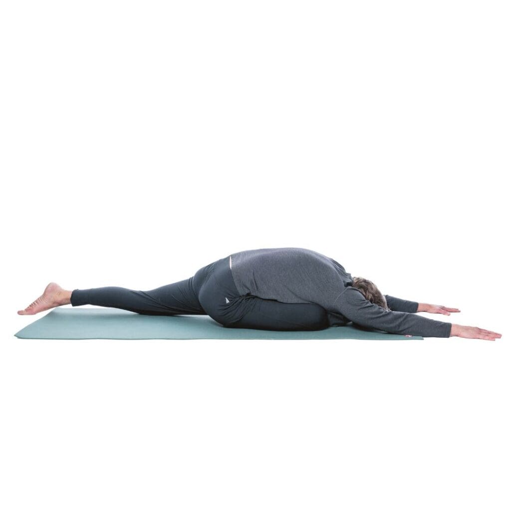 Patrick Broome, Übung 16 schlafender Schwan, Stabilisierende Mondpraxis