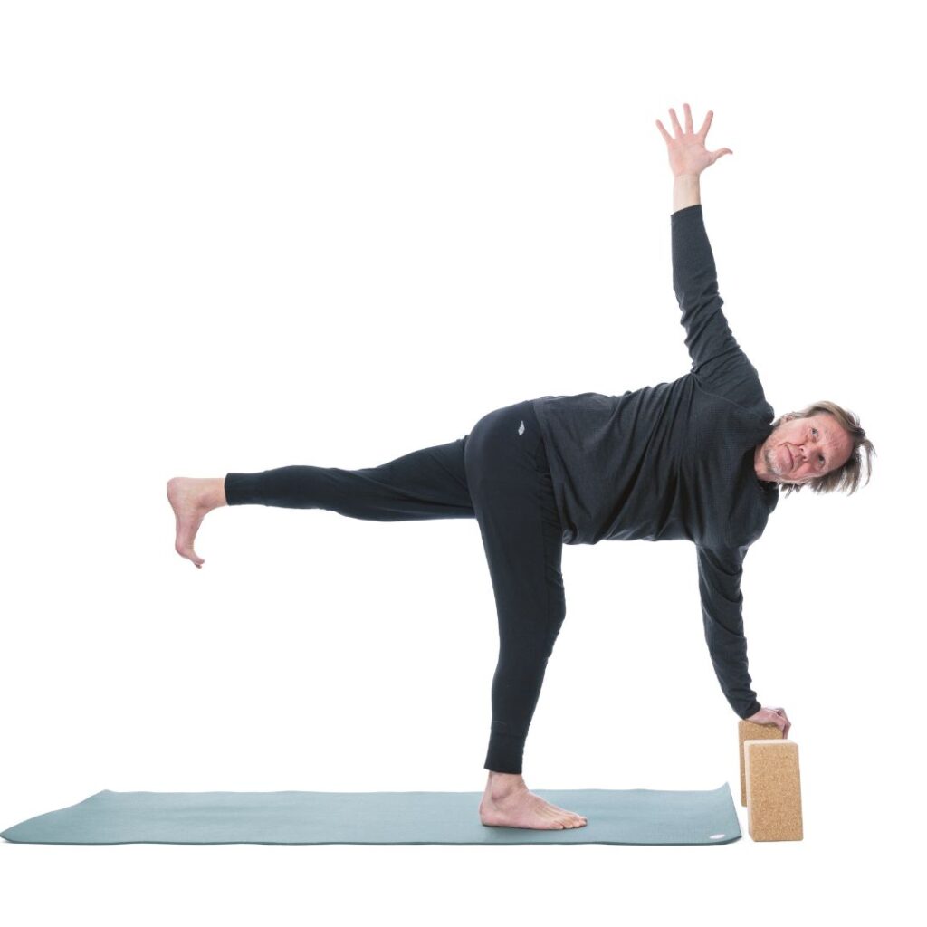 Patrick Broome, Übung 7 gedrehter Halbmond, Stabilisierende Mondpraxis