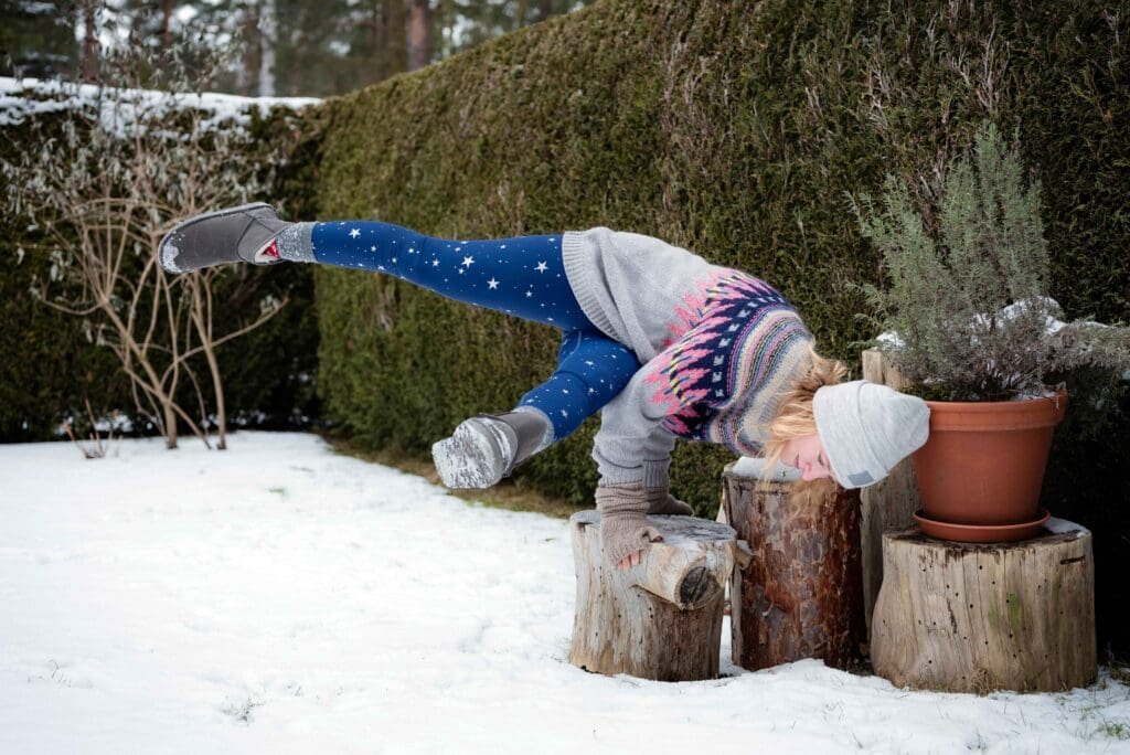 Jelena Lieberberg, die Seitliche Krähe, Eka Pada Koundinyasana 1