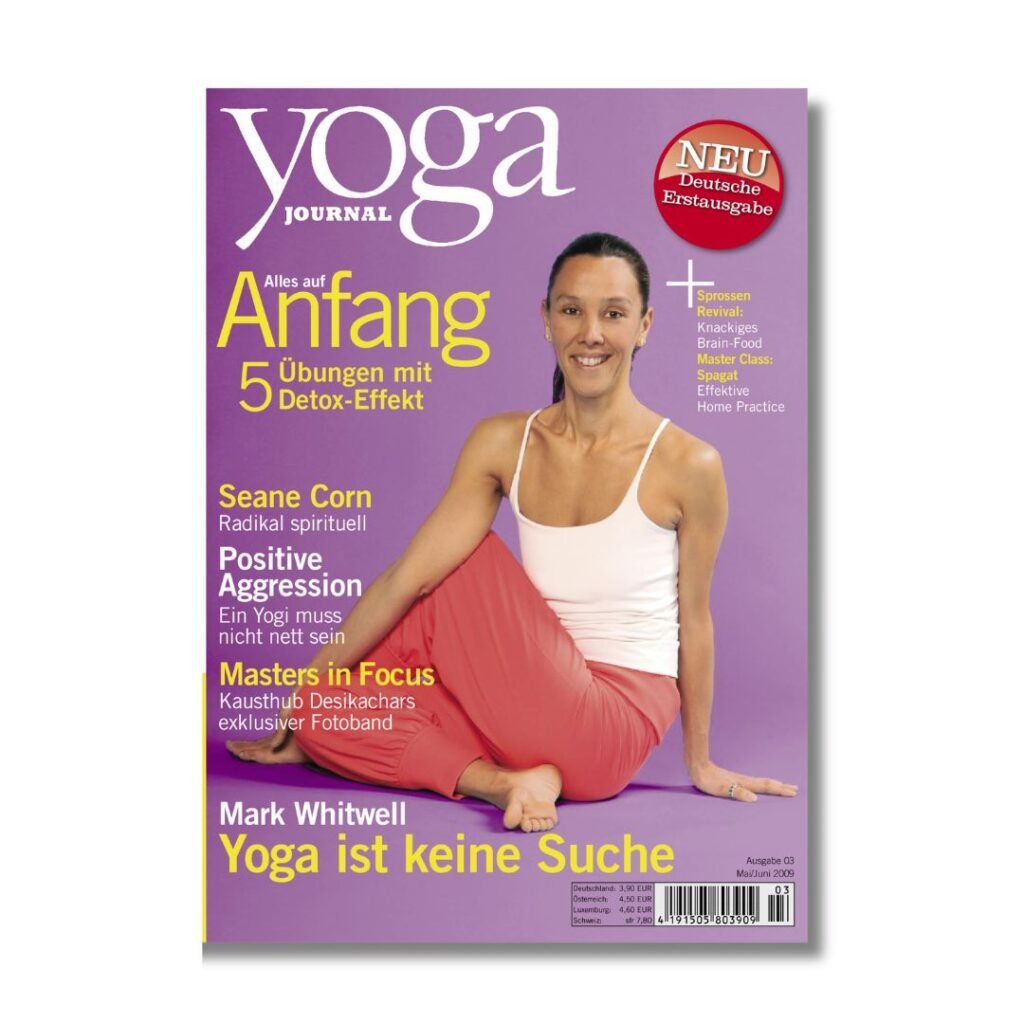 yoga journal erste deutsche ausgabe cover