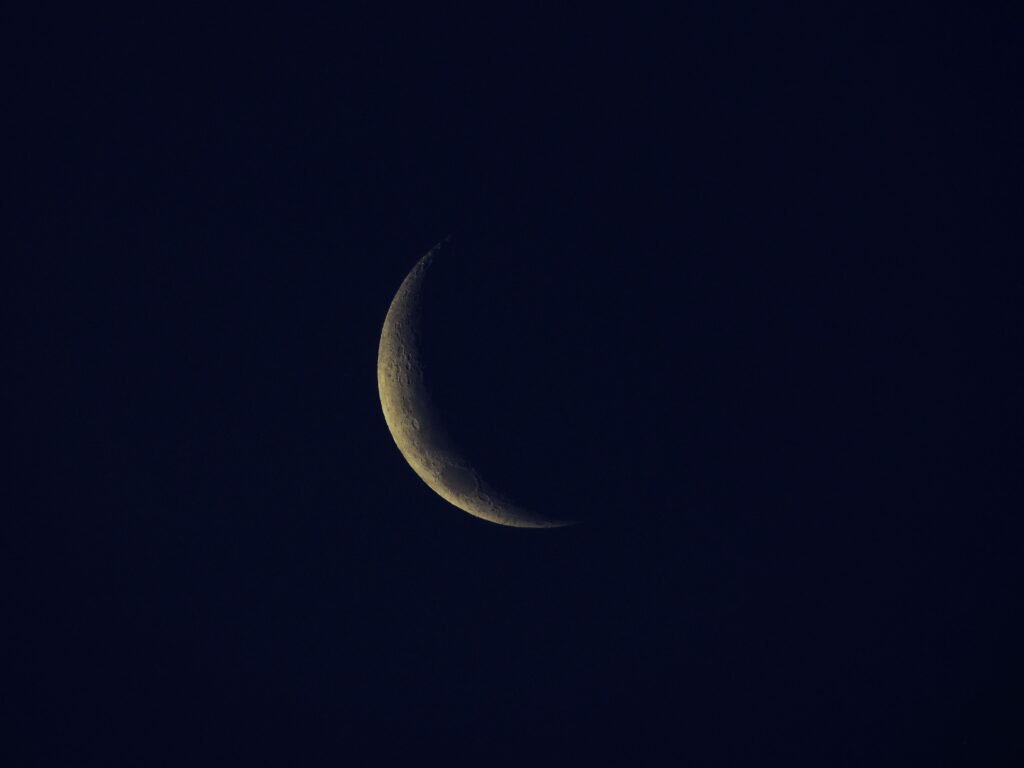Neumond, Symbolbild; Bildcredit: Victor Hugo von Pexels